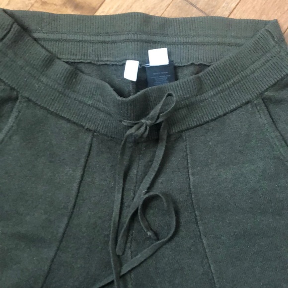 MOTH Dark green sweater pants - Picture 7 of 7